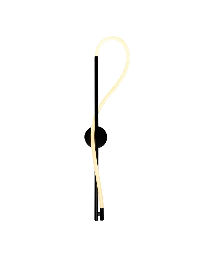 Aplique para pared Mileva 24W 90cm Markas Iluminación negro
